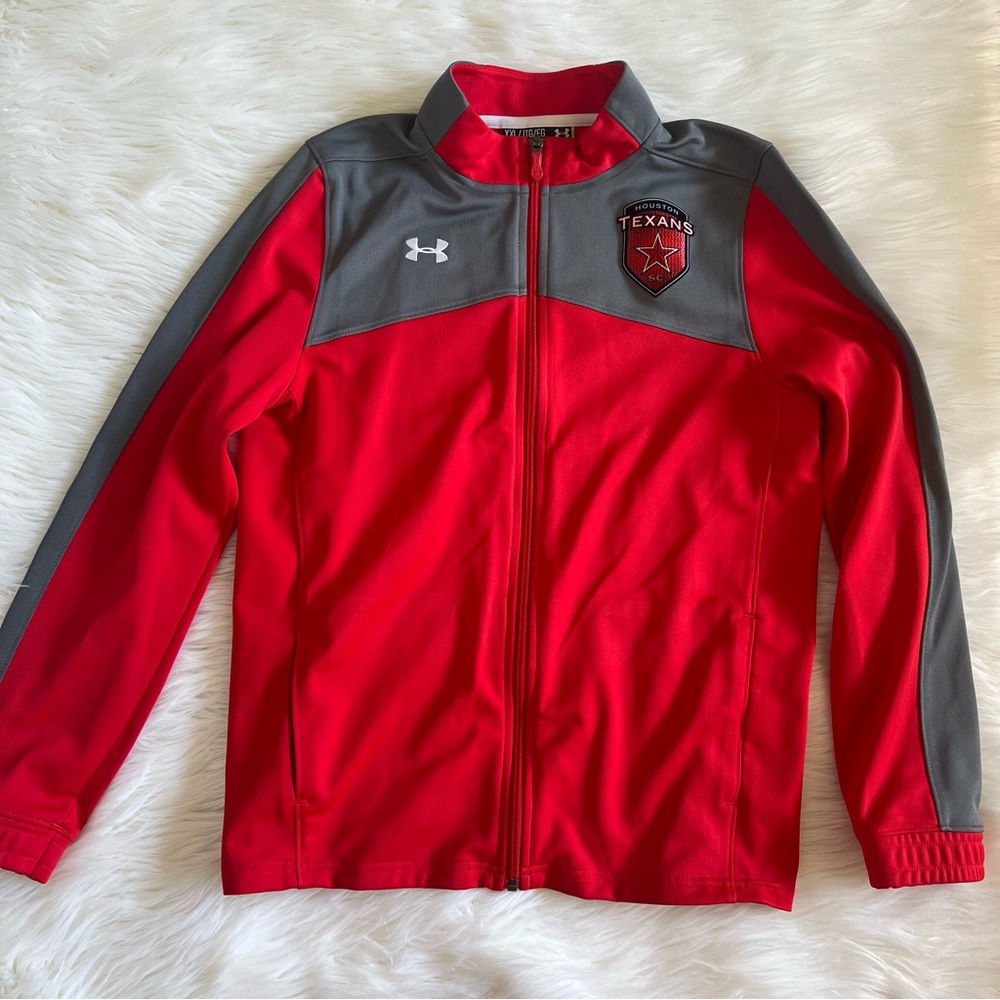 Under Armour Houston Texans Football Track Jacket - Picture 1 of 2